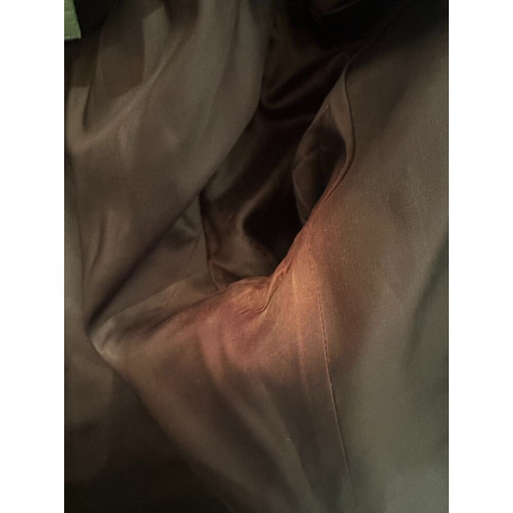 *Flaw Lauren Ralph Lauren Crown Crest 100% Wool Blazer Jacket Navy Womens Size 6 - Picture 12 of 16